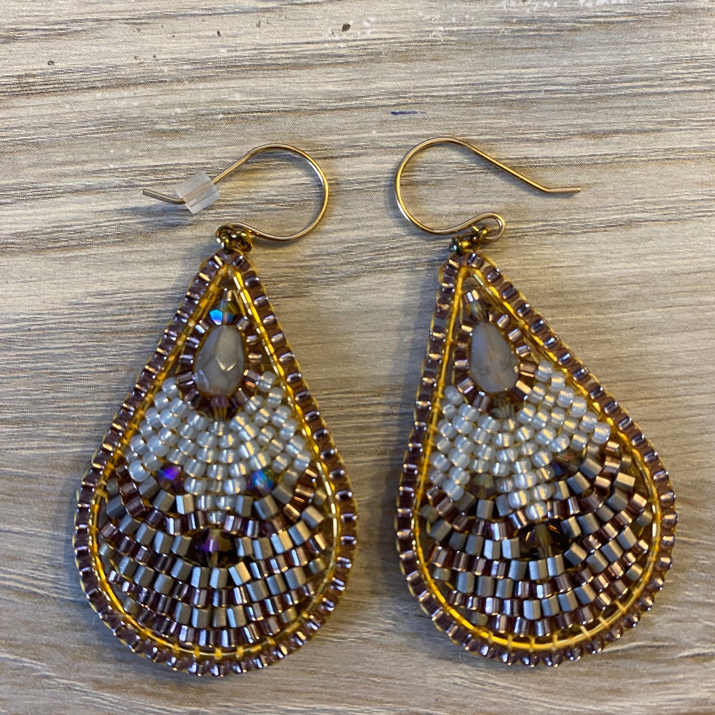 Beautiful Tear Drop Dangling Sundance Earrings